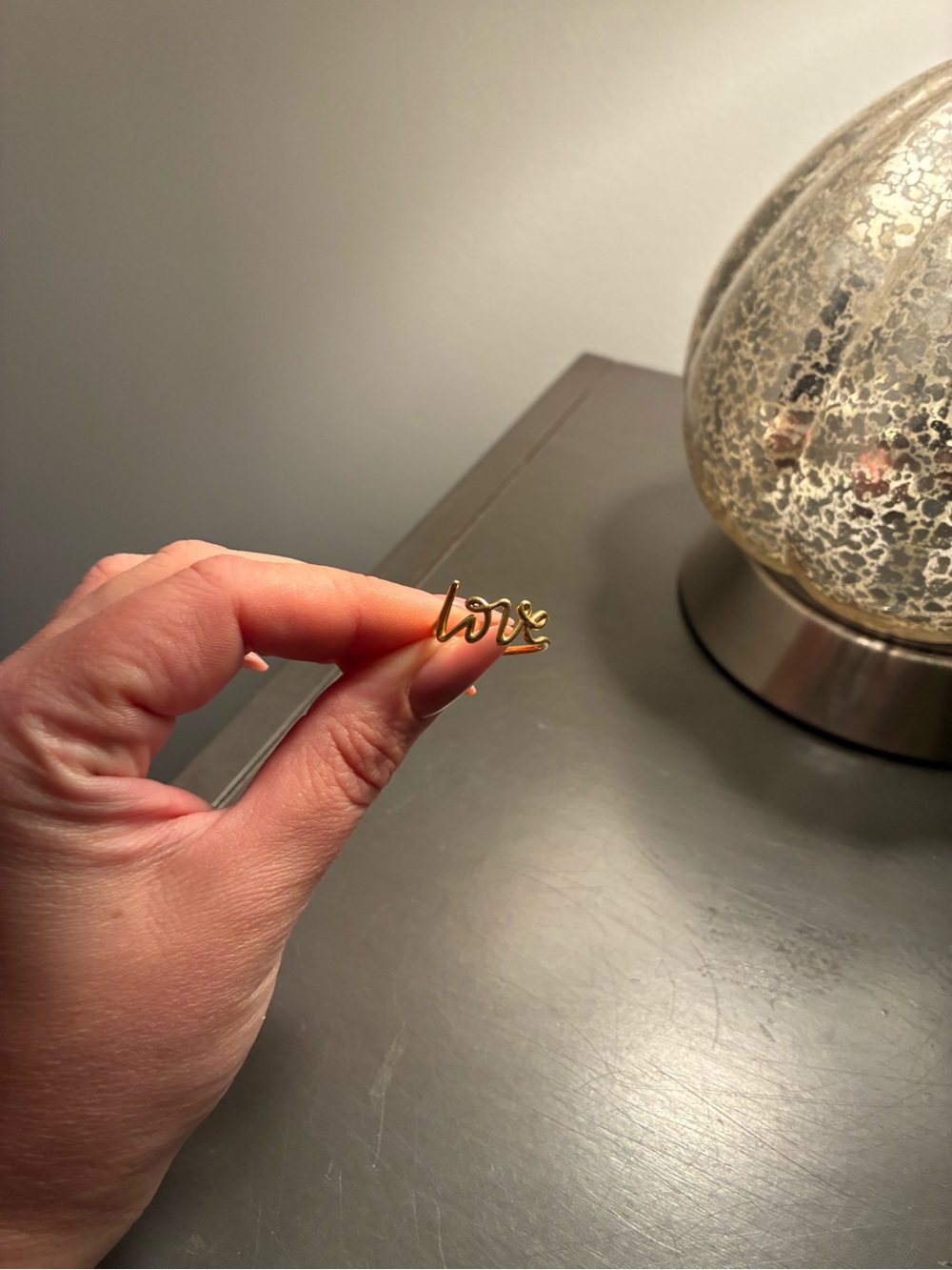 Tiffany Paloma’s Graffiti Love 18k gold Ring - Women's Jewelry - Picture 2 of 3